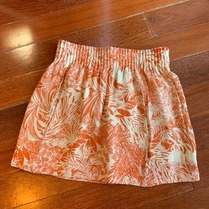 Club Monaco silk skirt